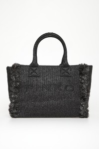 Torebka plażowy shopper z rafii PINKO