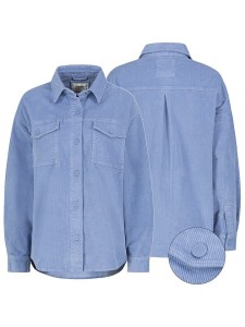 Eight2Nine Koszula sztruksowa w kolorze błękitnym rozmiar: S