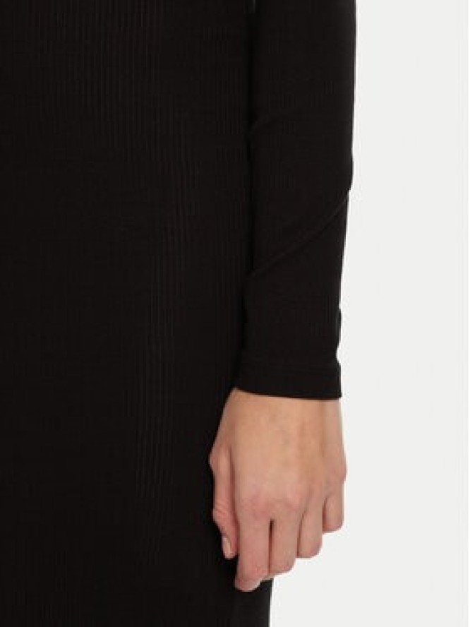 Brave Soul Sukienka codzienna LDRJ-624HOLLY Czarny Regular Fit