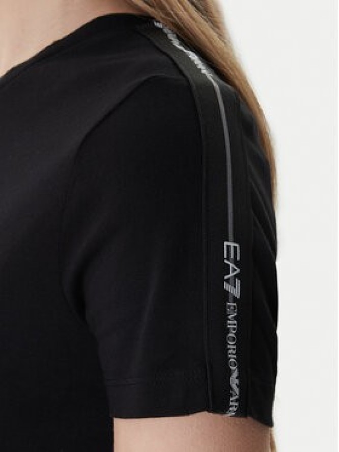 EA7 Emporio Armani T-Shirt 7W001490 AF10373 Czarny Slim Fit