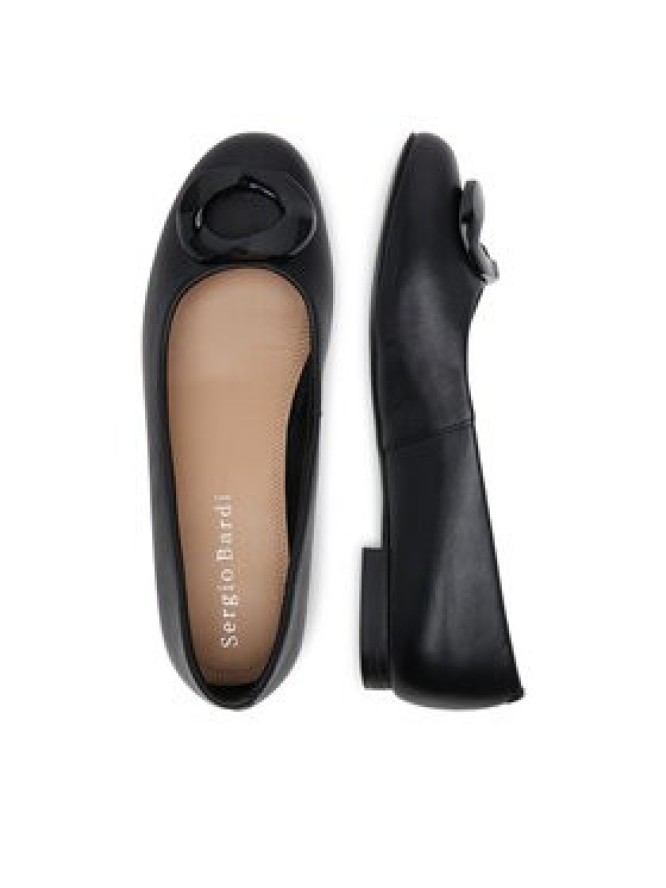 Sergio Bardi Baleriny WYL3692-2Z-SB Czarny