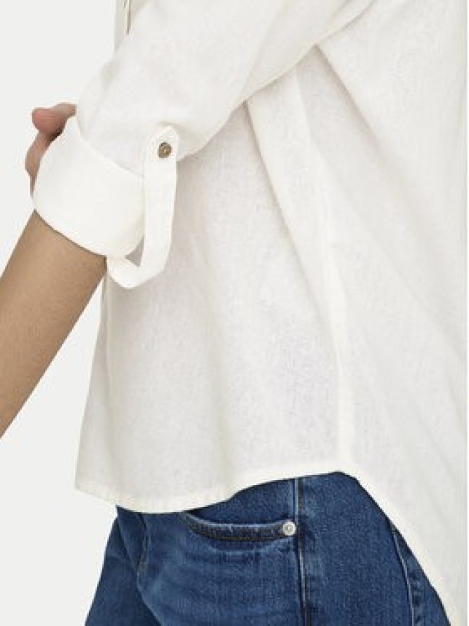 ONLY Koszula Goa 15363991 Biały Loose Fit