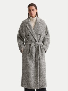 Marc O'Polo Płaszcz przejściowy 509 0176 71133 Szary Relaxed Fit