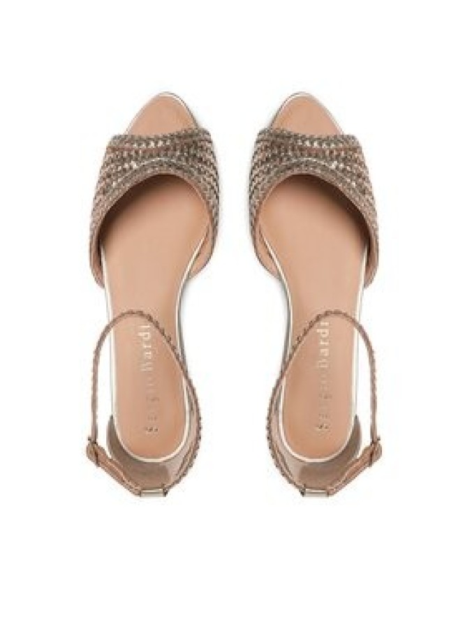 Sergio Bardi Sandały DELL-CHR-22-017-02SB Złoty