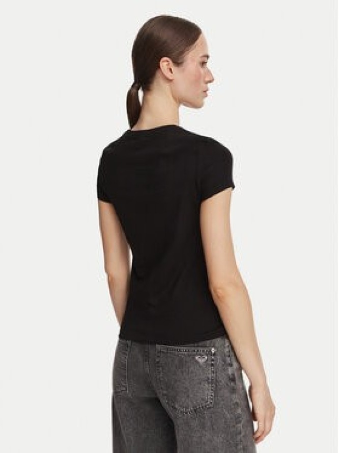 Guess T-Shirt V6YI09 K4276 Czarny Slim Fit