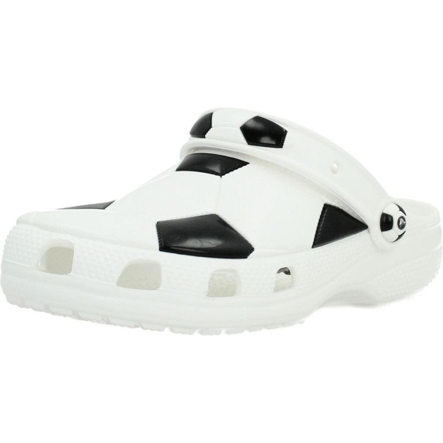 Sandały CROCS CLASSIC SOCCER BALL Biały