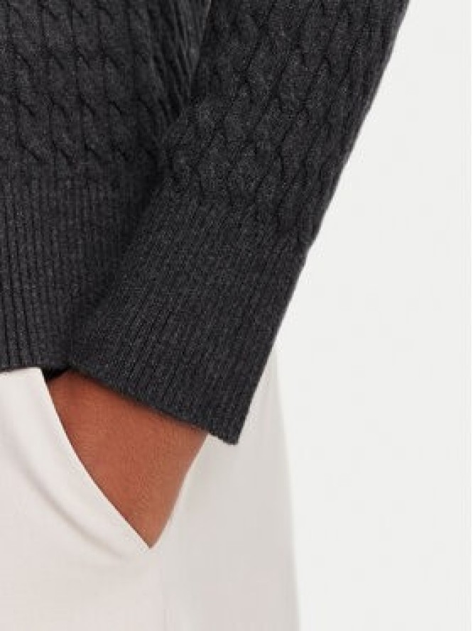 Tommy Hilfiger Sweter WW0WW44993 Szary ciemny Regular Fit