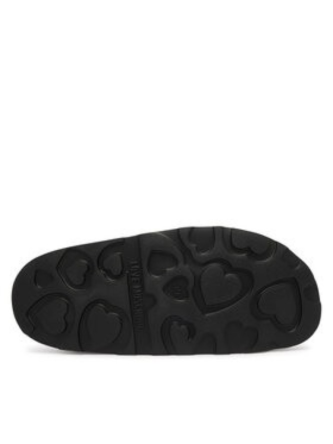 LOVE MOSCHINO Klapki JA28274I0OIA0000 Czarny