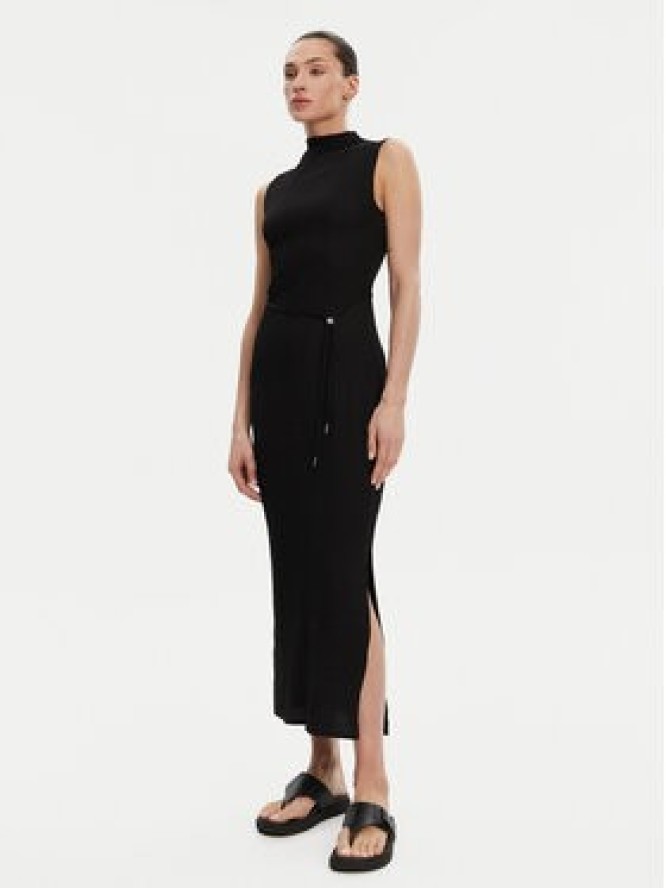 Calvin Klein Sukienka letnia K20K208304 Czarny Slim Fit