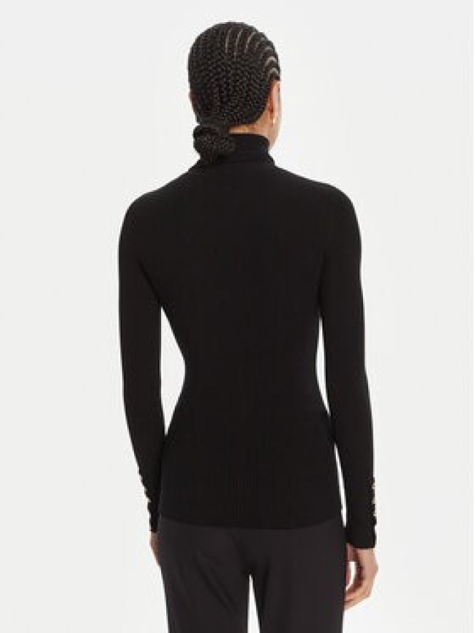 Elisabetta Franchi Golf MK-11B-56E2-V290 Czarny Slim Fit