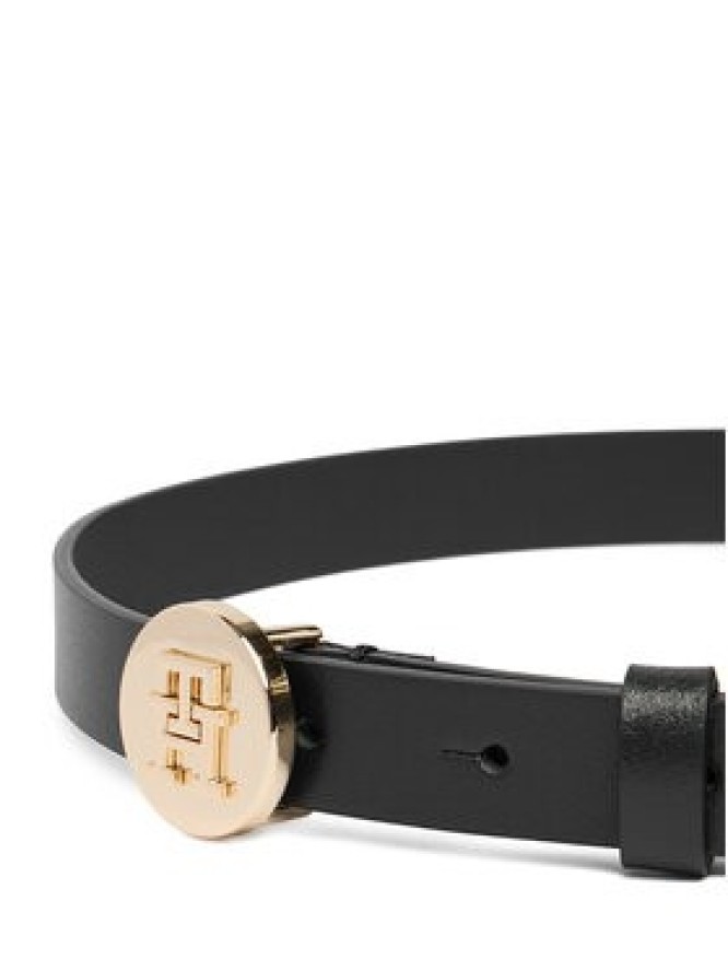 Tommy Hilfiger Pasek Th Penny 2.0 AW0AW19295 Czarny