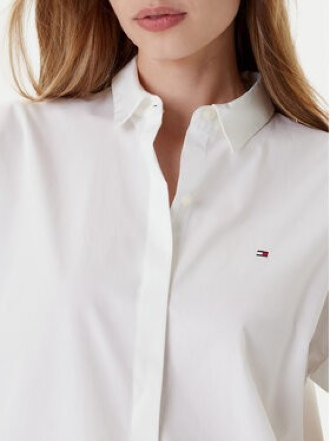 Tommy Hilfiger Koszula WW0WW45897 Biały Relaxed Fit