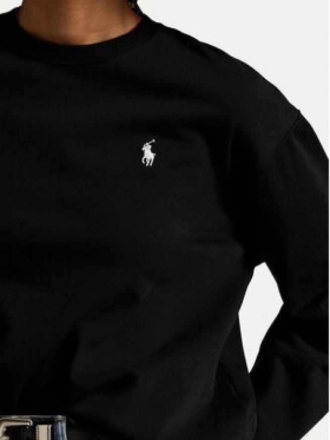 Polo Ralph Lauren Bluzka 211967105002 Czarny Straight Fit