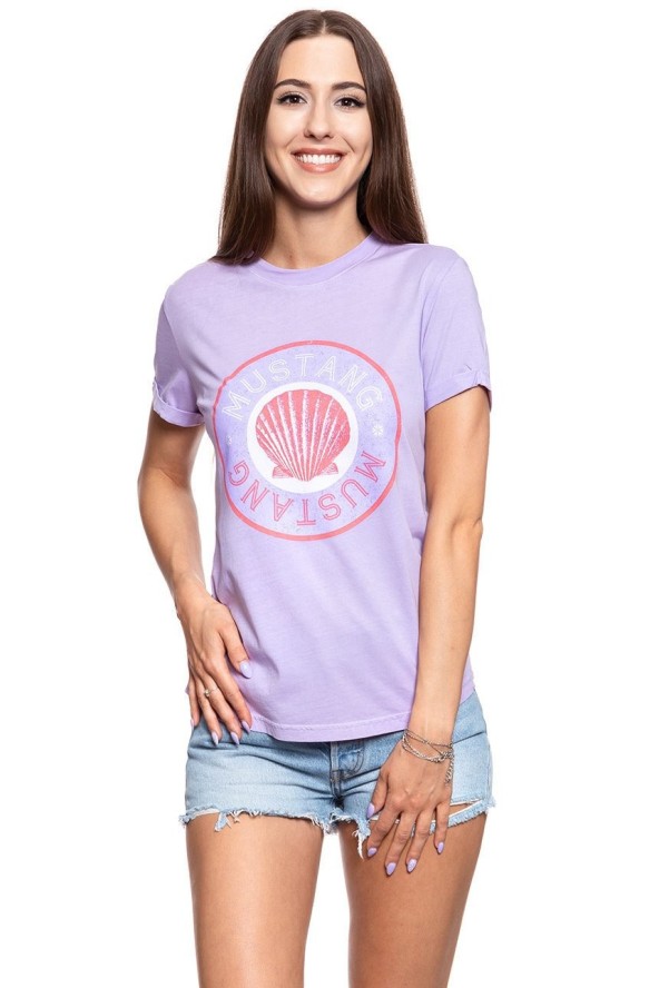 MUSTANG T SHIRT DAMSKI Alina C Print 1009475 8076