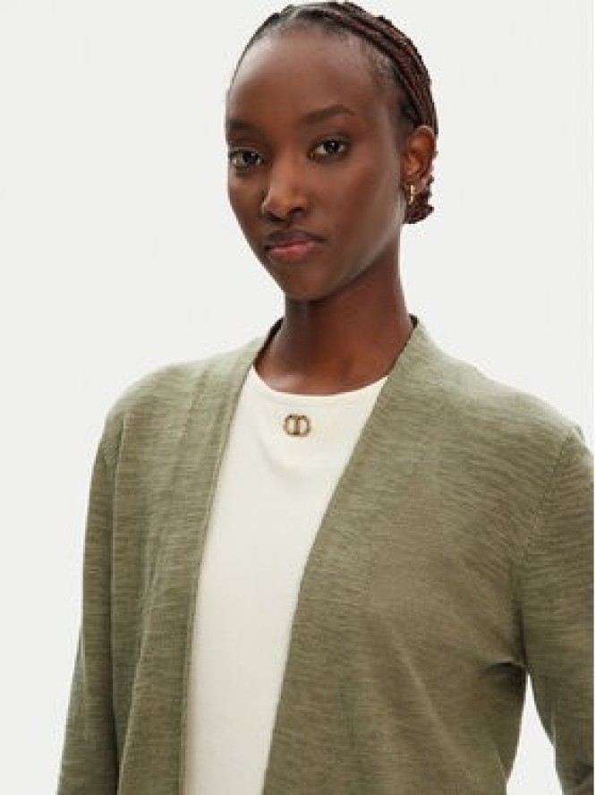 Olsen Kardigan 11004343 Zielony Regular Fit