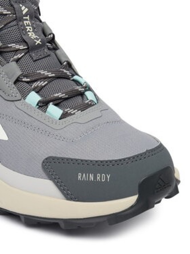 adidas Trekkingi Terrex Anylander Mid Rain.Rdy Hiking Shoes JR6600 Szary