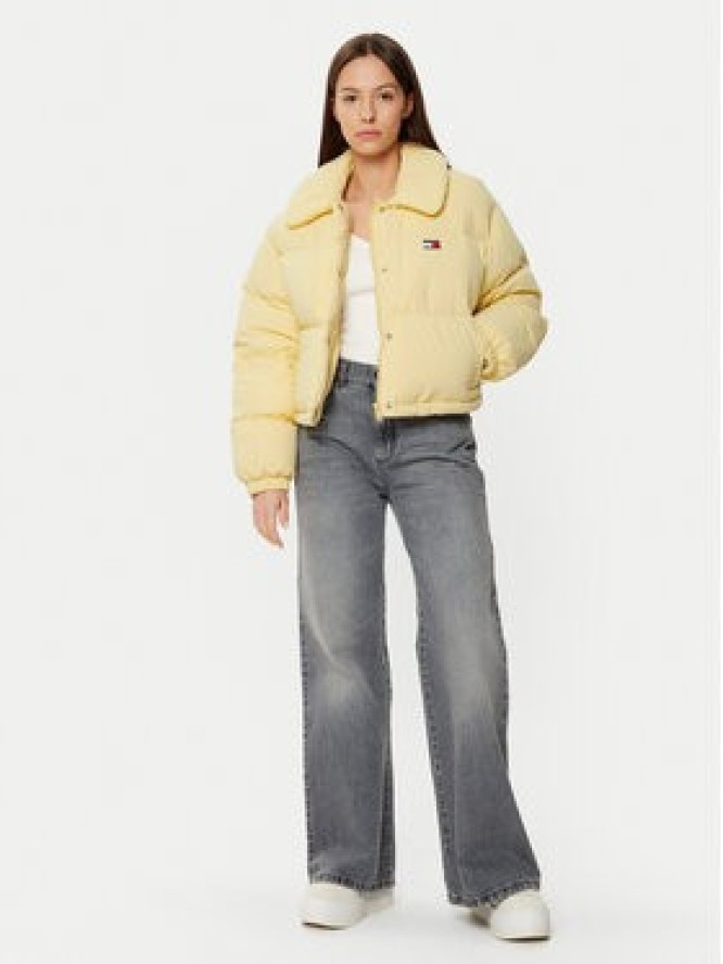 Tommy Jeans Kurtka puchowa DW0DW20390 Beżowy Regular Fit