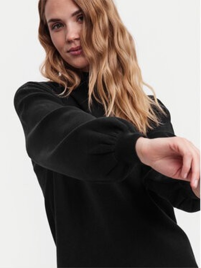 Vero Moda Sukienka dzianinowa Nancy 10249116 Czarny Relaxed Fit