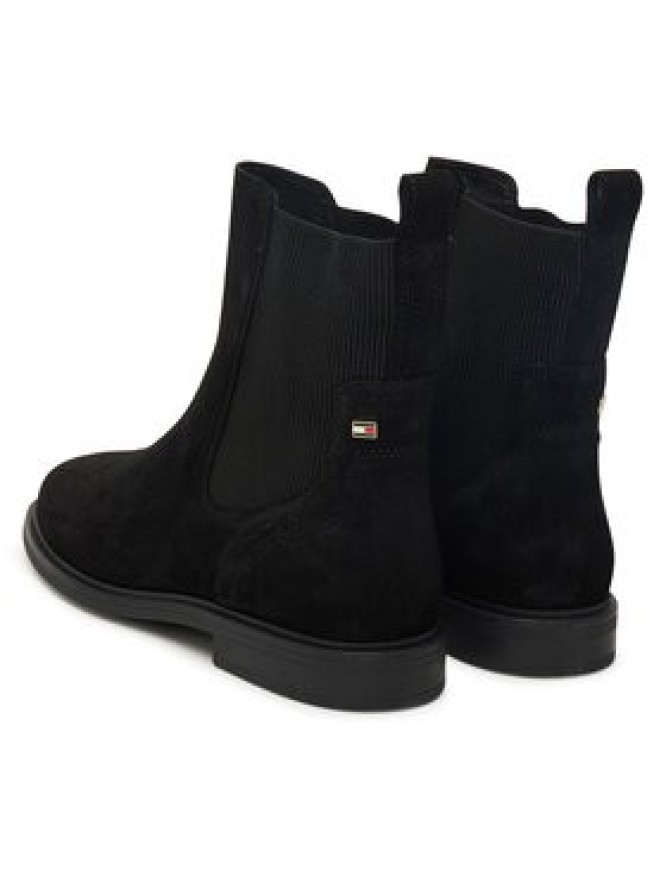Tommy Hilfiger Sztyblety Flag Boot FW0FW08780 Czarny