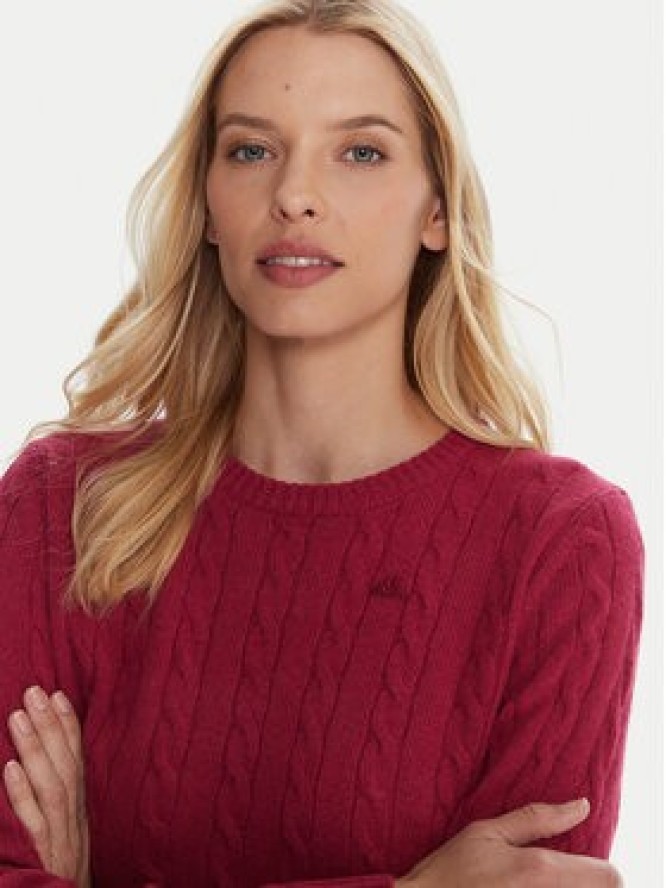 Robe di Kappa Sweter 65116CW Różowy Regular Fit