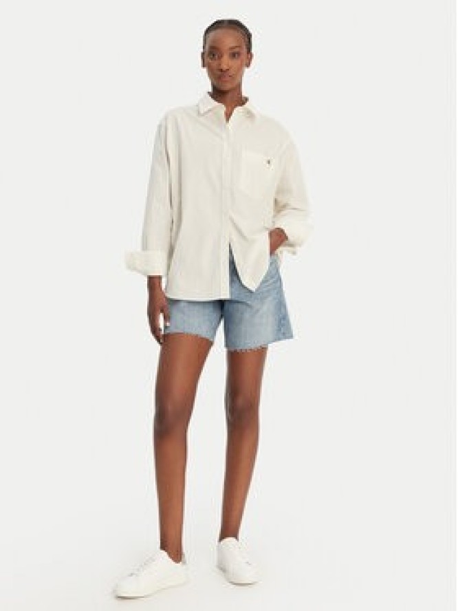 Calvin Klein Jeans Koszula LV047F103G Beżowy Relaxed Fit