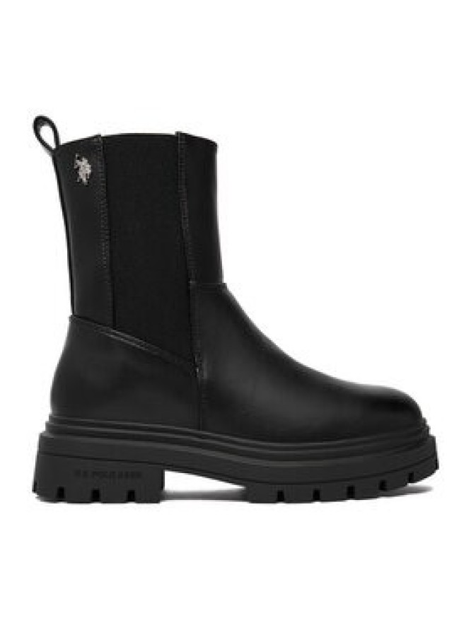 U.S. Polo Assn. Botki EO-SVETA003W/GYE1 Czarny