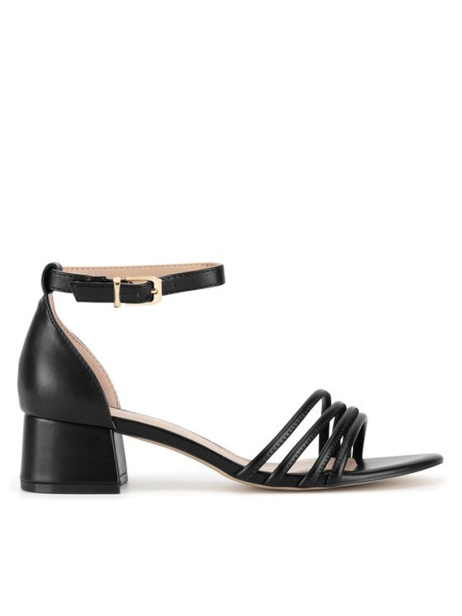 JENNY Sandały LS6026-06 Czarny