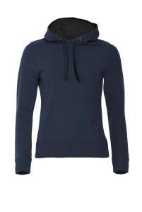 clique Classic Hoody Women – damska bluza z kapturem dark navy