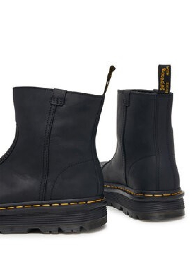 Dr. Martens Botki Zebzag Rigger Black Wyoming DM42662001 Czarny