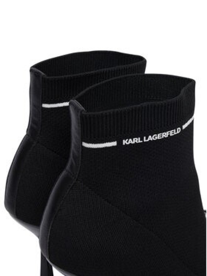 KARL LAGERFELD Botki Pandara KL31341 Czarny