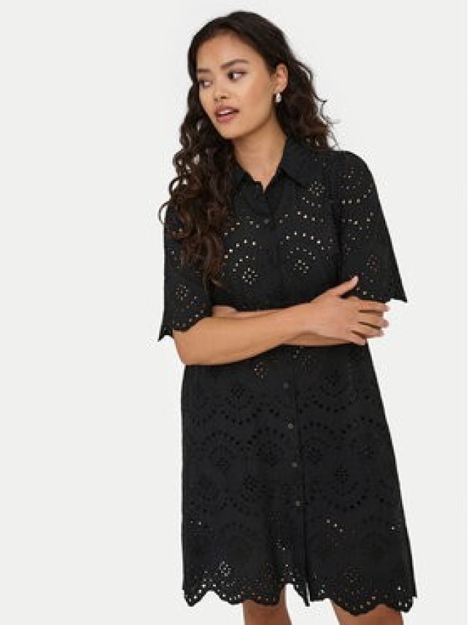 ONLY Sukienka letnia Valais 15357653 Czarny Regular Fit