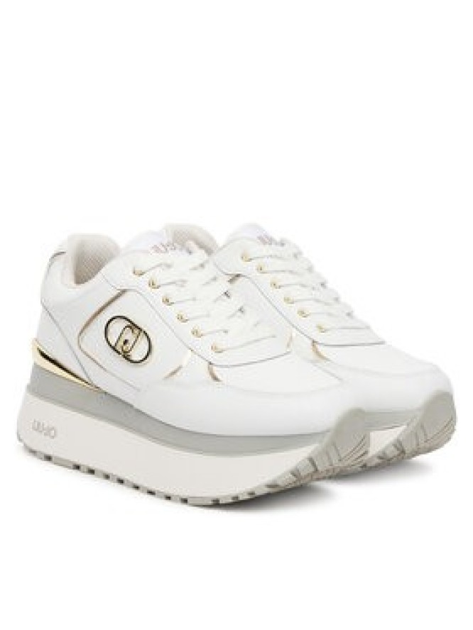 Liu Jo Sneakersy Plus 01 BF5011 P0102 Biały