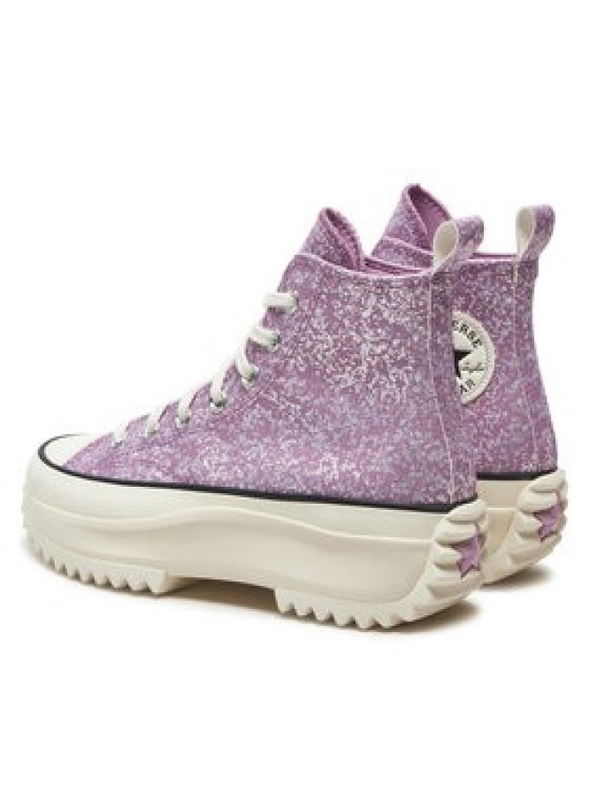 Converse Trampki Run Star Hike Platform Glitter A10096C Różowy