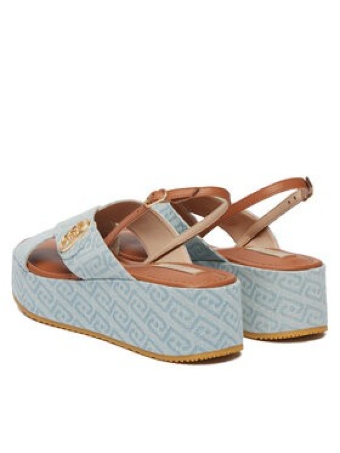 Liu Jo Sandały Flo 03 SA6141 TX523 Niebieski