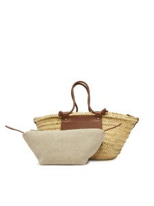 Castañer Torebka Campania Mini 025743-2003 Beżowy