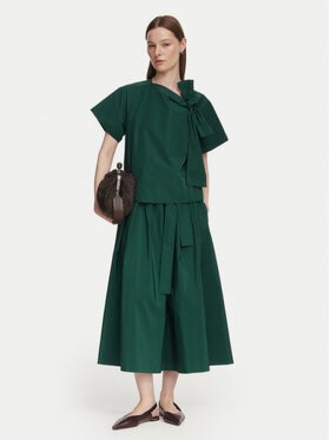 Weekend Max Mara Bluzka Recente 2625166071 Zielony ciemny Regular Fit