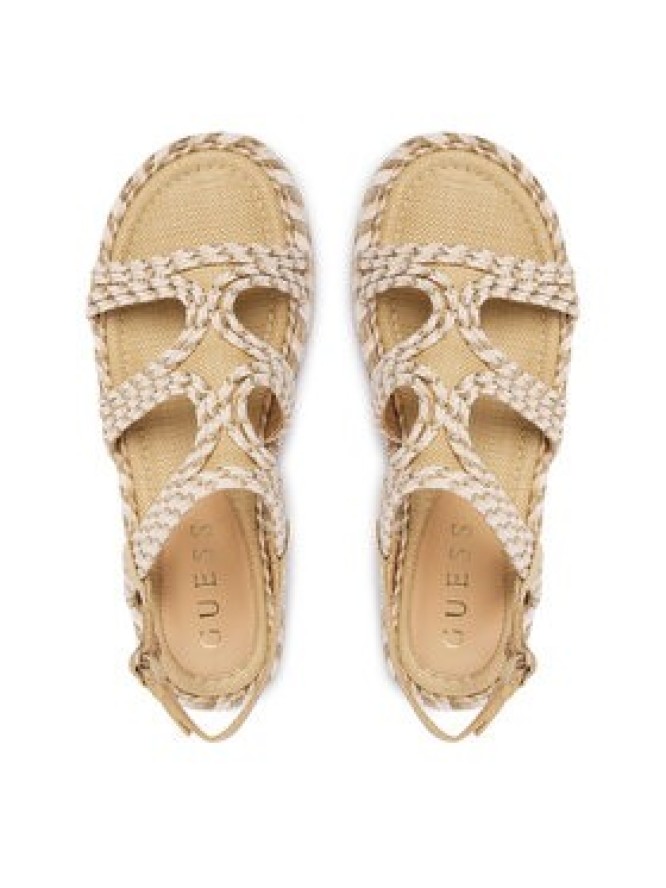 Guess Sandały FLJKLR FAP03 Beżowy jasny