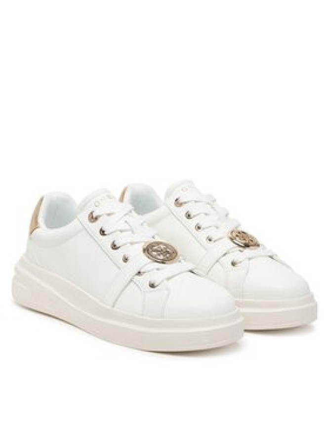 Guess Sneakersy FLFEZO LEA12 Biały