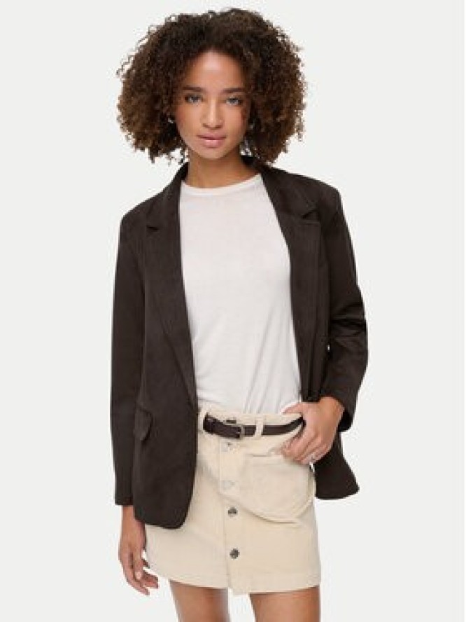 ONLY Marynarka Lina 15357019 Brązowy Loose Fit