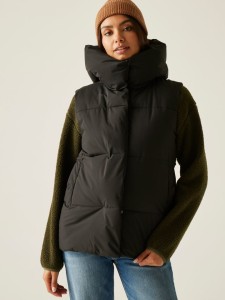 Regatta Kamizelka pikowana "Kelse" w kolorze czarnym rozmiar: 44