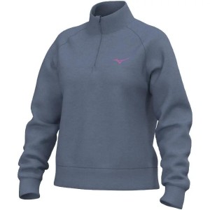 Damski polar 1/4 zip Mizuno Athletic