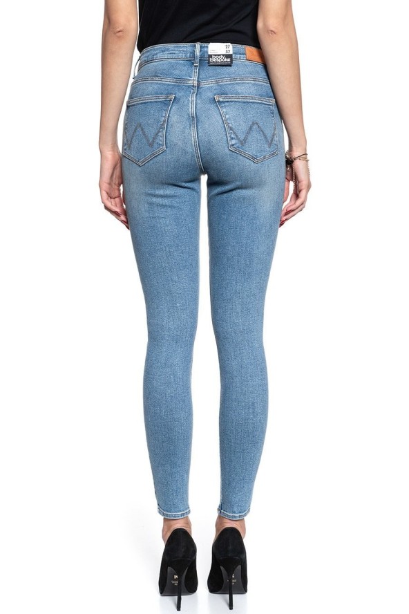 WRANGLER HIGH RISE SKINNY LIGHT OCEAN W27HWD86W 112128136