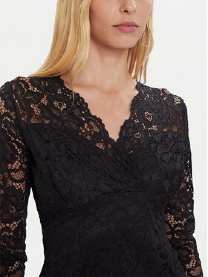 Morgan Sukienka koktajlowa 252-RENEE Czarny Slim Fit