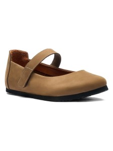 Comfortfusse Skórzane baleriny w kolorze beżowym rozmiar: 38