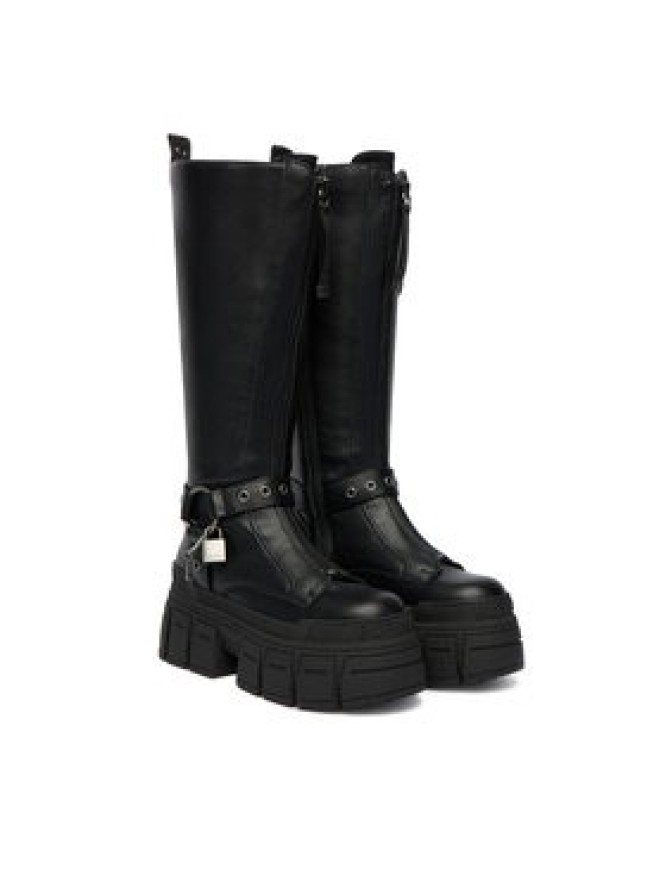 Buffalo Kozaki Gospher Biker Hi 1270131 Czarny
