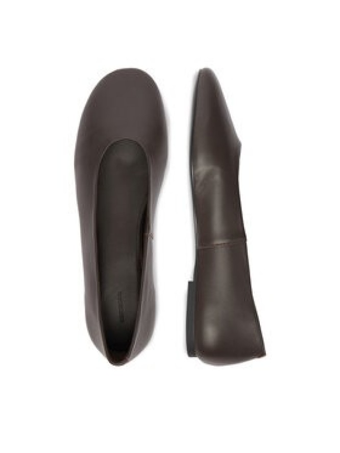 GINO ROSSI Baleriny C-V2127-241 Brązowy