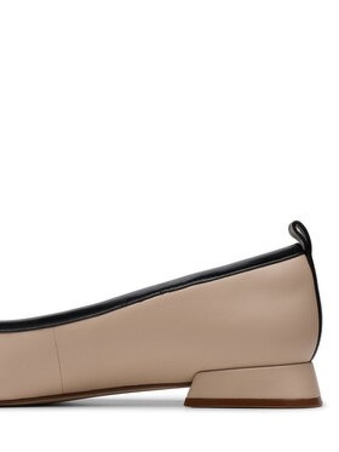 Clarks Baleriny Ubree15 Poppy 26181329 Beżowy