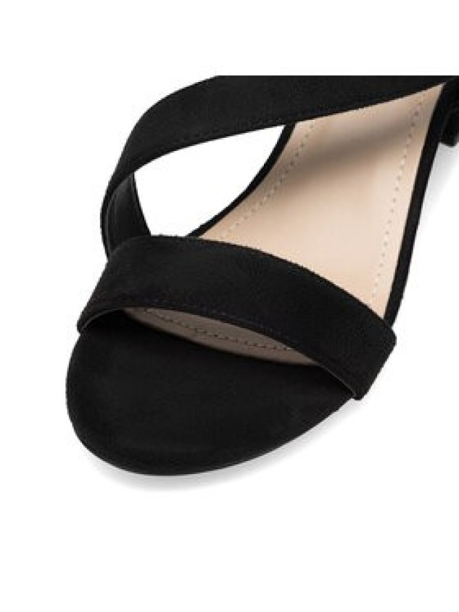 Clara Barson Sandały AK250423-3 Czarny