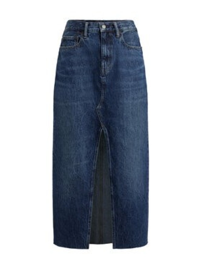 Polo Ralph Lauren Spódnica jeansowa 211A95501001 Granatowy Regular Fit