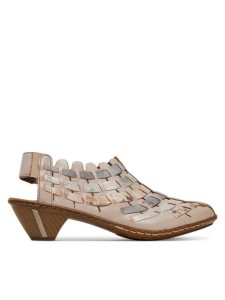 Rieker Sandały 46778-64 Beżowy